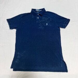 Polo by Ralph Lauren Men’s Navy Blue Crane Shirt